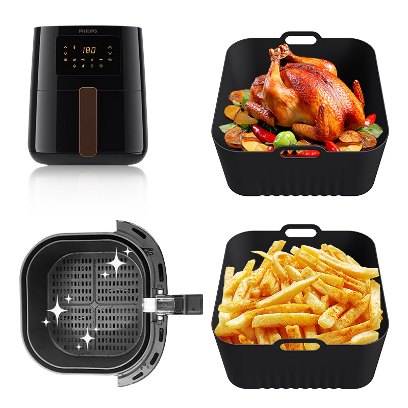 Philips Air Fryer Hd9252 - Forma silikonowa do frytkownicy beztłuszczowej 17