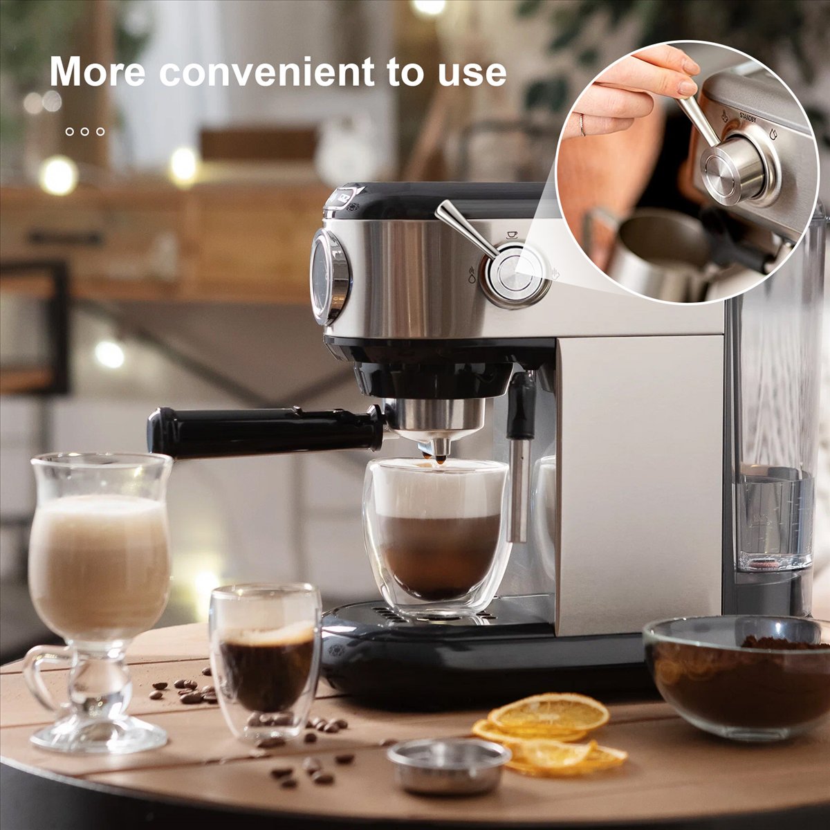 Breville Espresso Barista Express - (A25M) Zamienna dźwignia pary do ekspresów