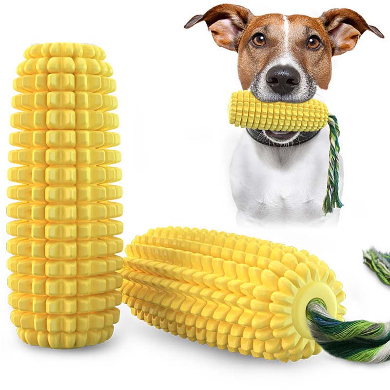 Corn Dog Stick - Zabawka dla psa w kształcie kukurydzy,