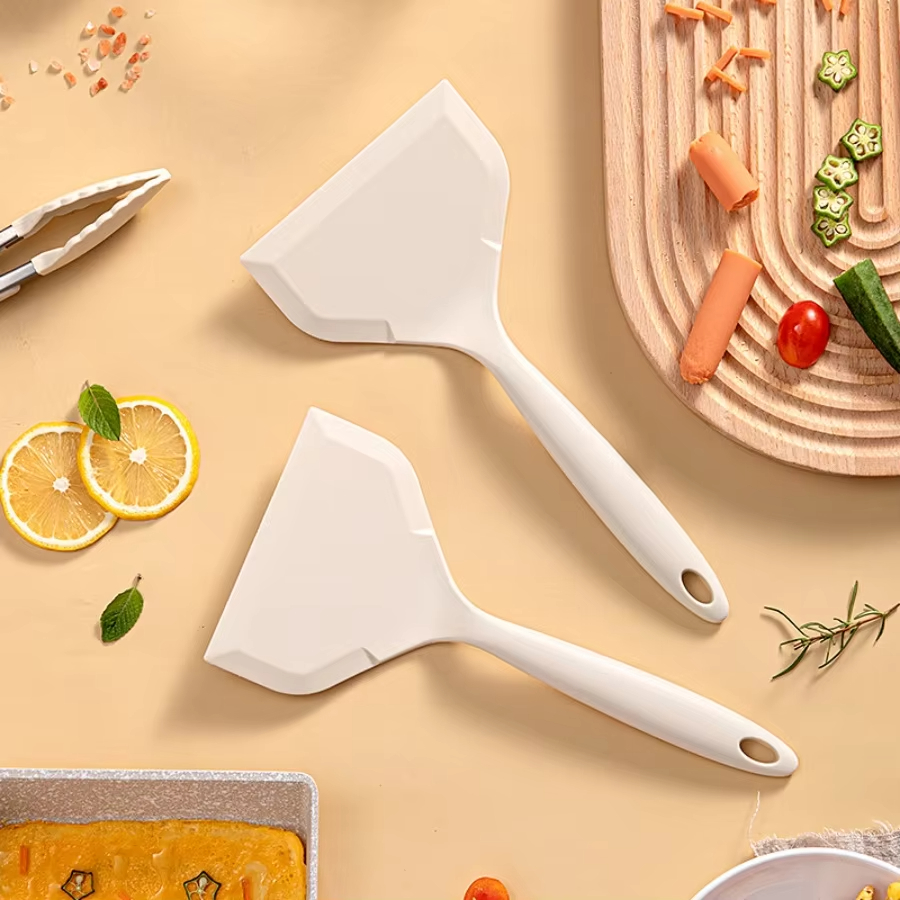 Mini Pancake Griddle - 1 szt. silikonowa szpatułka odporna na