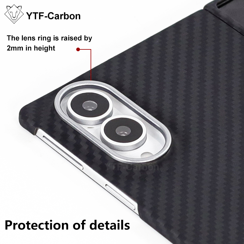 YTF Cienkie etui z prawdziwego – Crepe Pan Carbon recenzja i cena