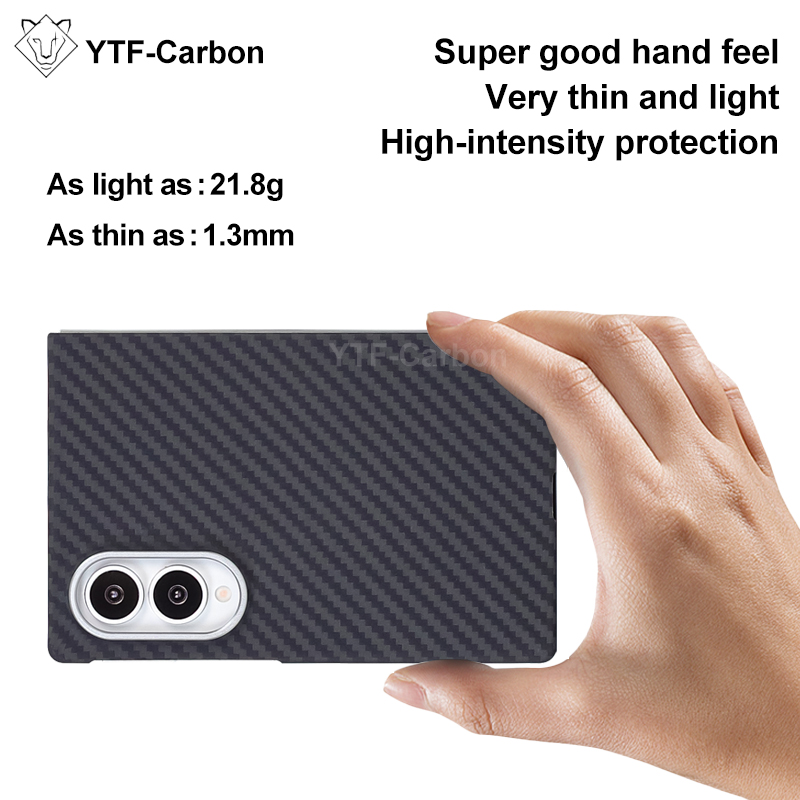 YTF Cienkie etui z prawdziwego – Crepe Pan Carbon recenzja i cena