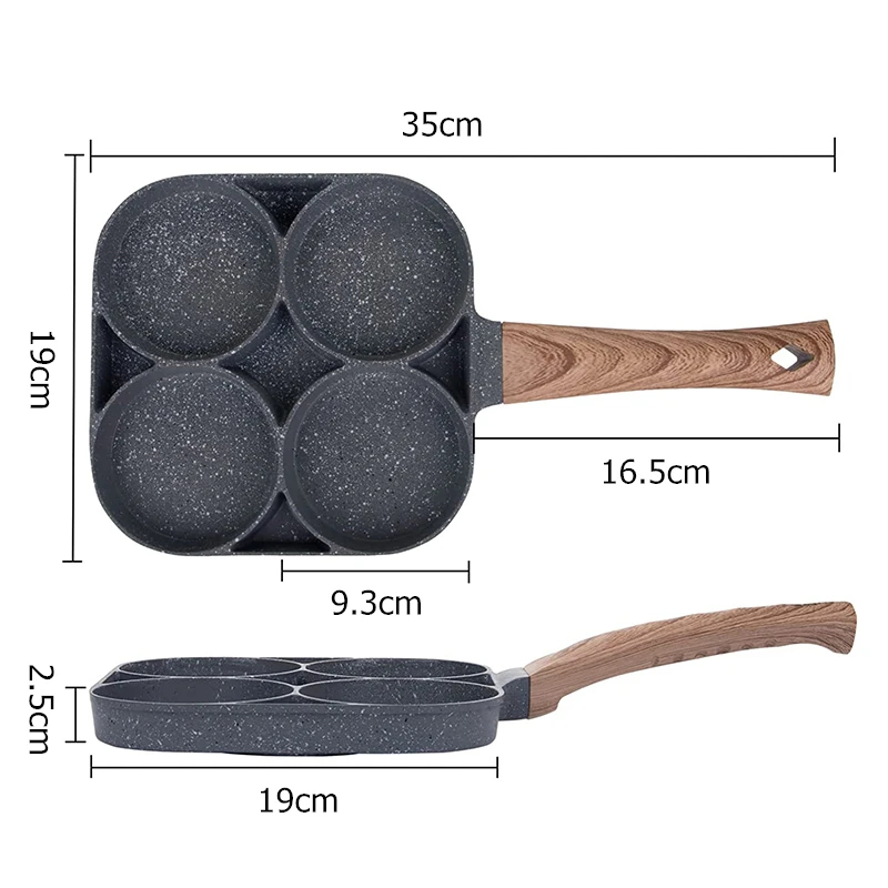 Patelnia do naleśników i jajek – Mini Pancake Griddle recenzja i cena