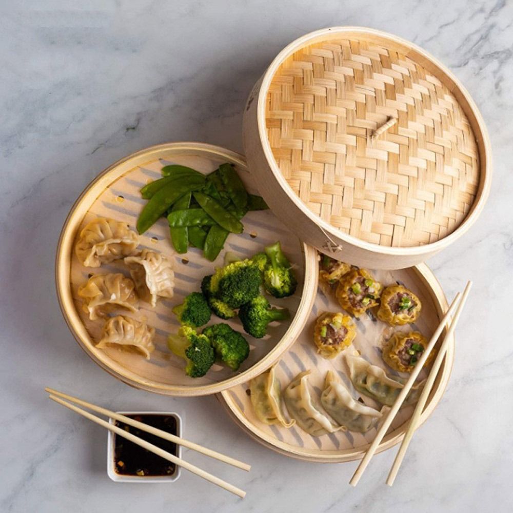 Chiński parowar bambusowy z po – Bao Steamer Bamboo recenzja i cena